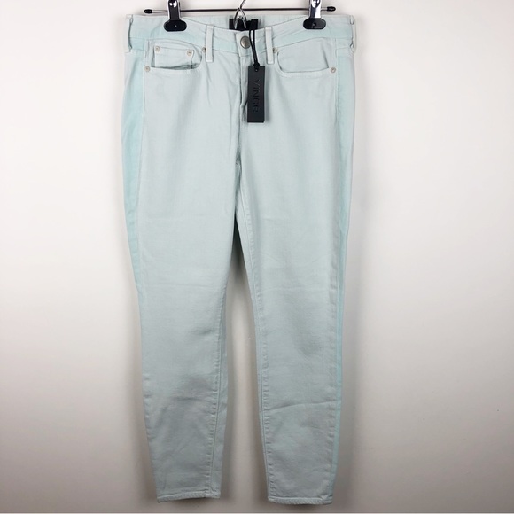 Vince Dylan Light Aqua Blue Skinny Jeans Size 29 NWT - Picture 2 of 13